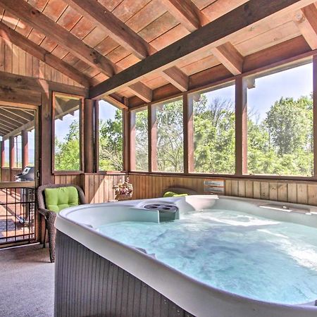 Idyllic Sevierville Cabin Deck And Smoky Mtn View! Exterior foto