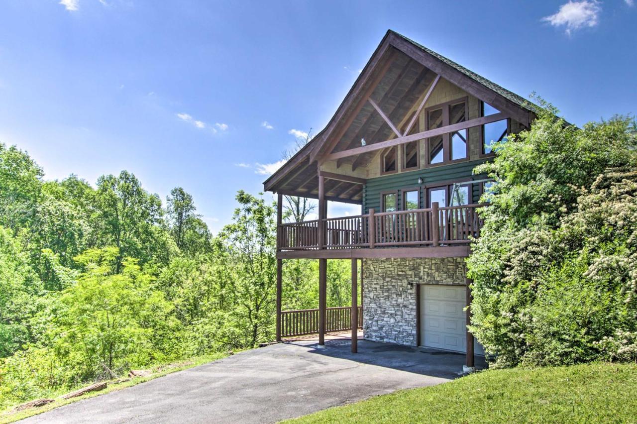 Idyllic Sevierville Cabin Deck And Smoky Mtn View! Exterior foto