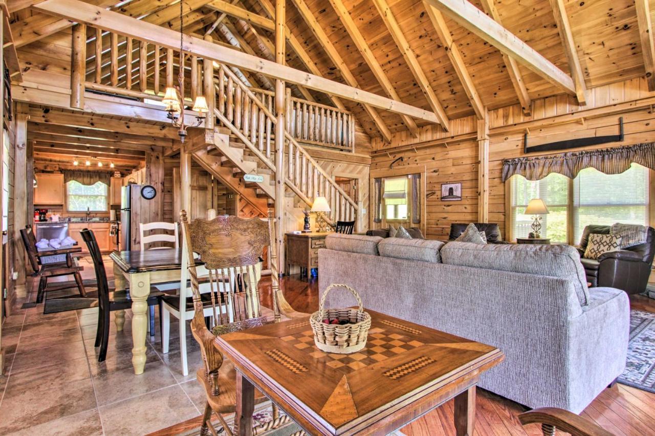 Idyllic Sevierville Cabin Deck And Smoky Mtn View! Exterior foto