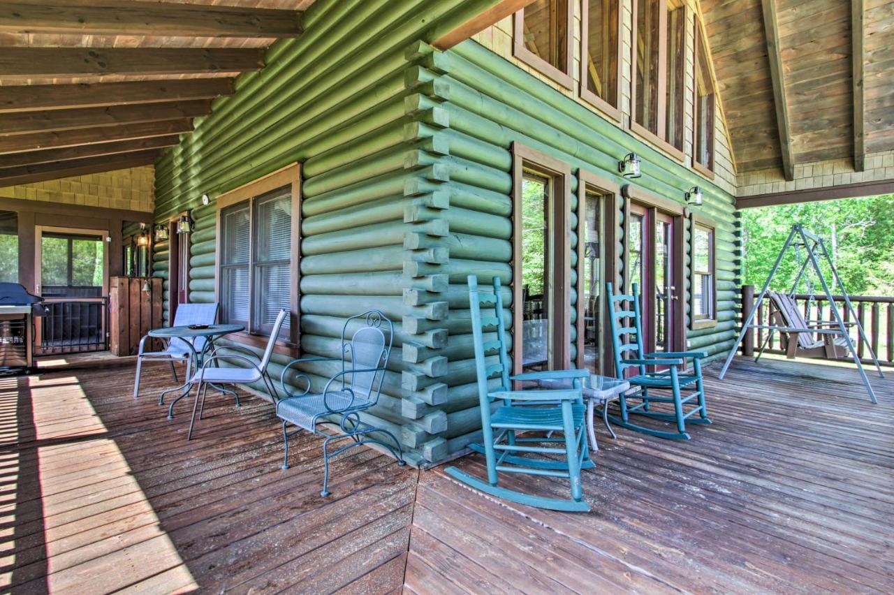 Idyllic Sevierville Cabin Deck And Smoky Mtn View! Exterior foto