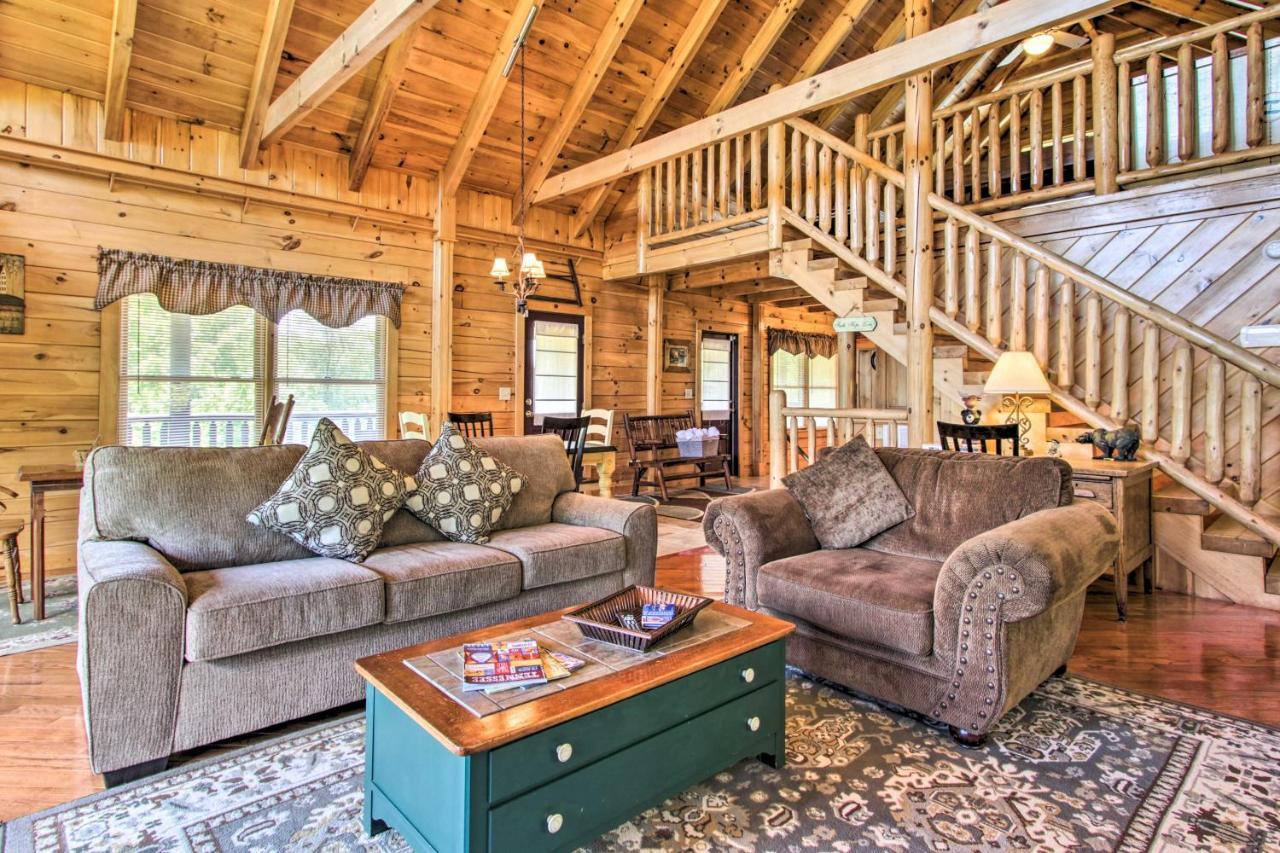 Idyllic Sevierville Cabin Deck And Smoky Mtn View! Exterior foto