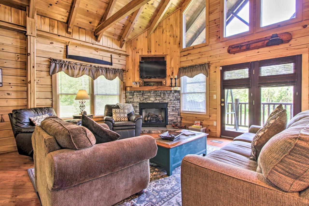 Idyllic Sevierville Cabin Deck And Smoky Mtn View! Exterior foto