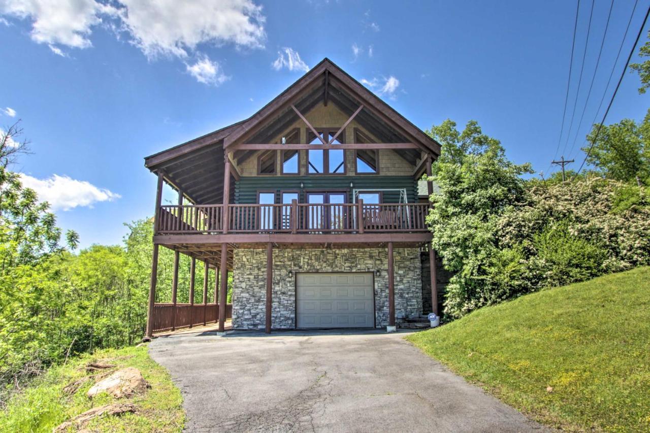 Idyllic Sevierville Cabin Deck And Smoky Mtn View! Exterior foto