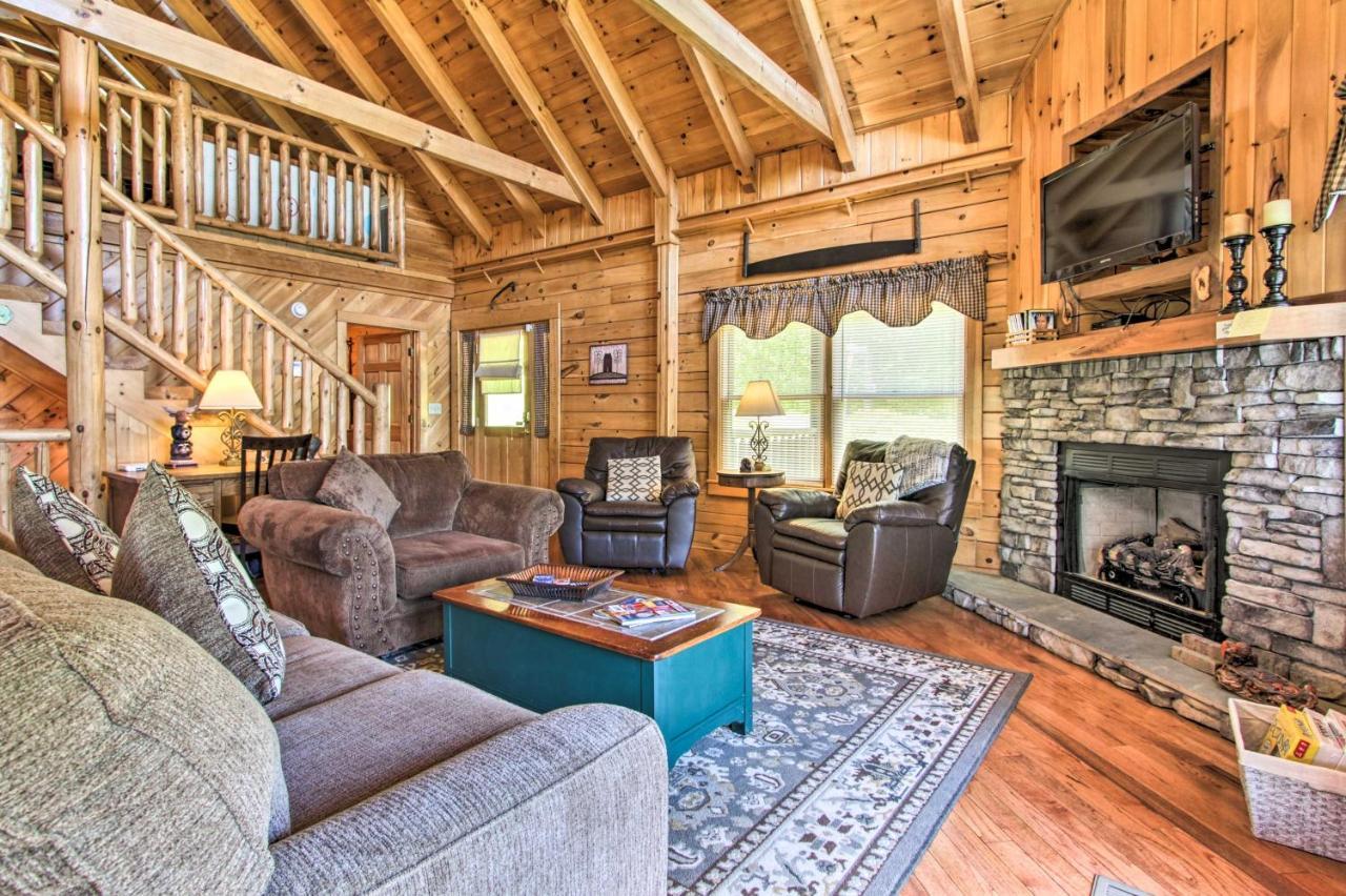 Idyllic Sevierville Cabin Deck And Smoky Mtn View! Exterior foto