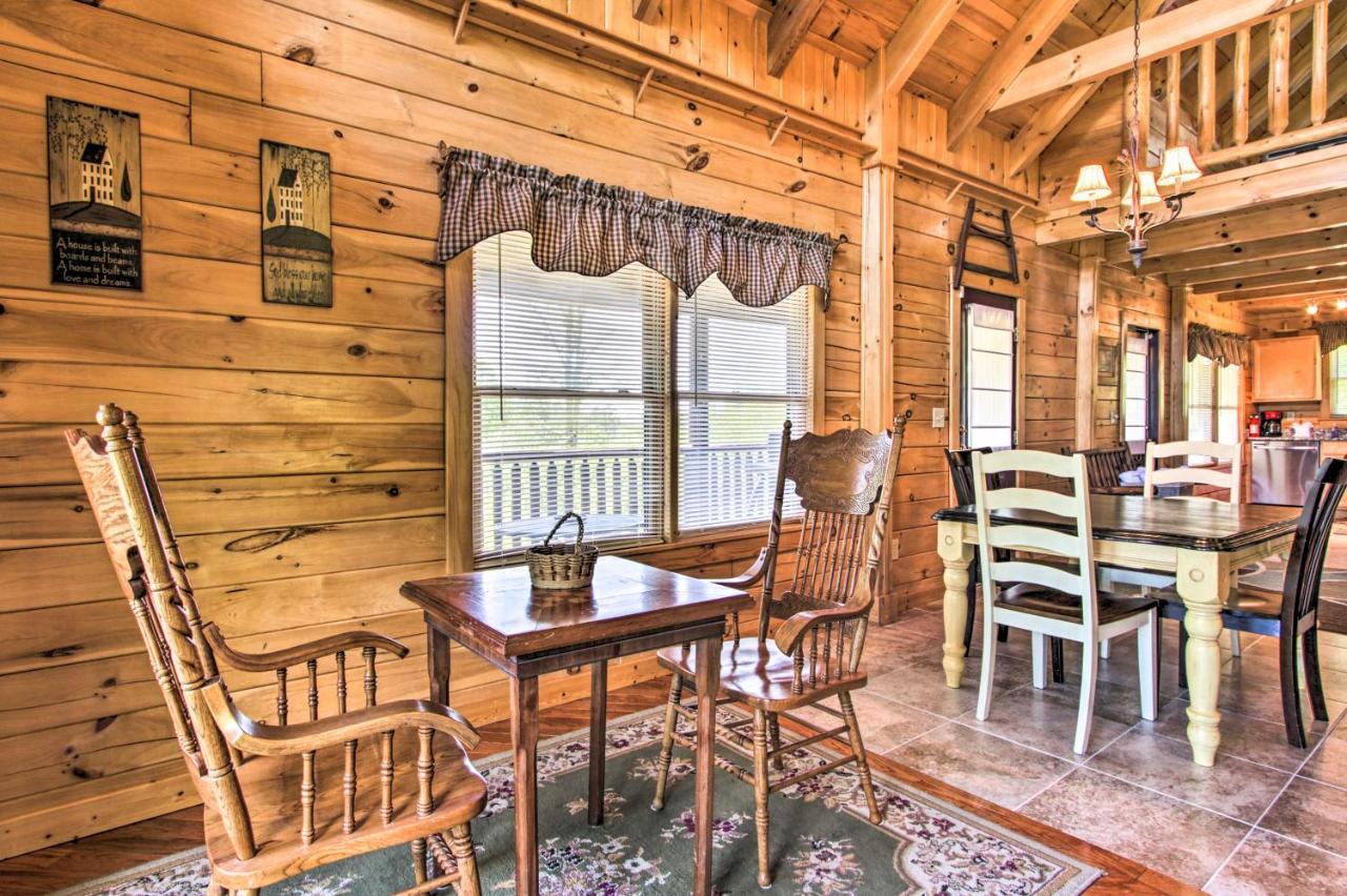 Idyllic Sevierville Cabin Deck And Smoky Mtn View! Exterior foto