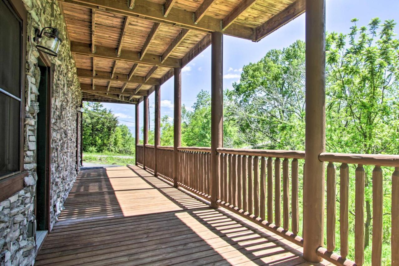 Idyllic Sevierville Cabin Deck And Smoky Mtn View! Exterior foto